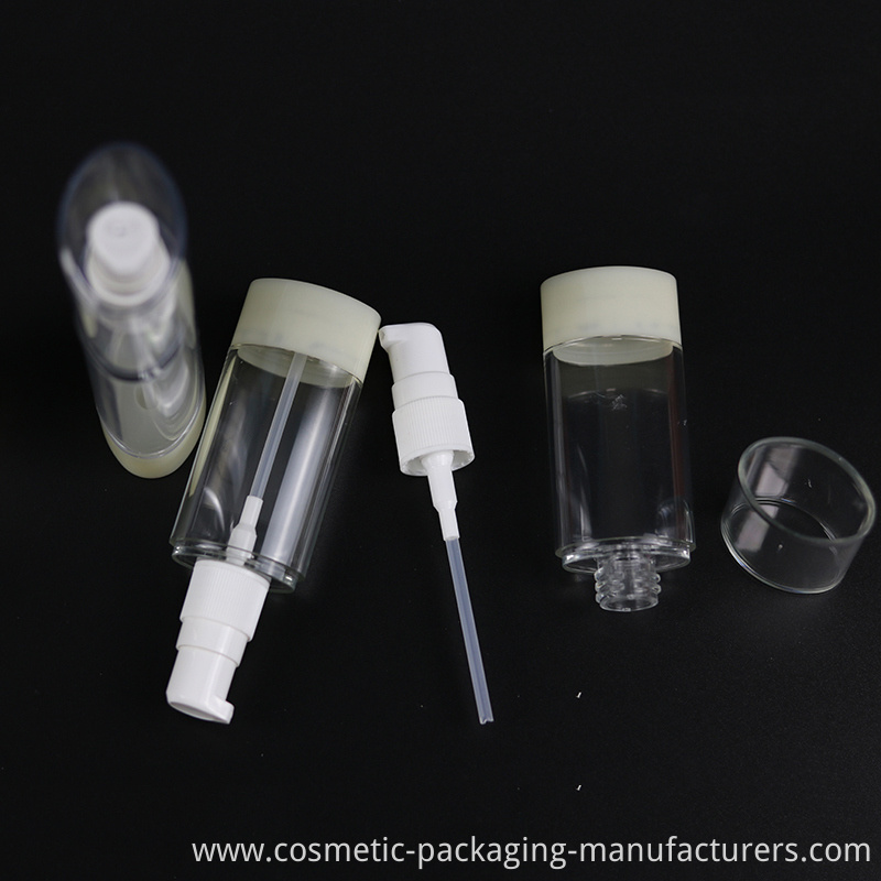 Plastic Lotion Bottle and Airless Cosmetic Pump Bottle (NAB27)